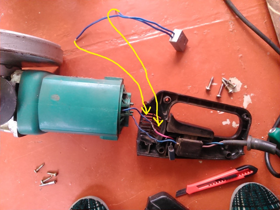 Как сделать плавный пуск электроинструмента с обычной розетки.