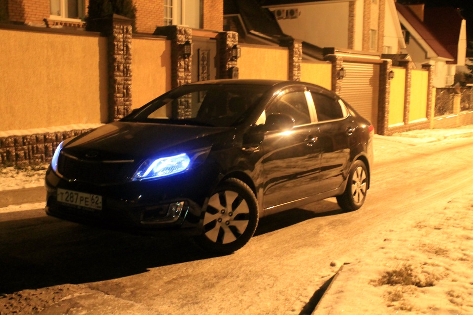 Про зимнюю резину — KIA Rio (3G), 1,6 л, 2012 года | шины | DRIVE2