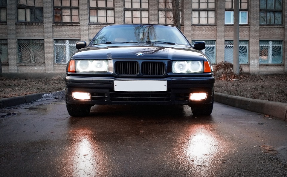 S520A Фары противотуманные и замена повторителей на оранжевые — BMW 3 ...