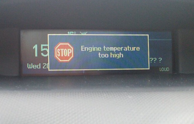 engine temperature too high РїРµР¶Рѕ 308