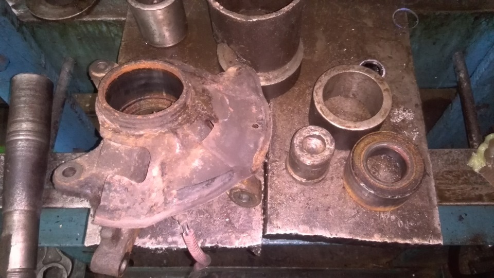 подшипник передней ступицы — KIA Shuma II, 1,6 л, 2003 года | визит на ...