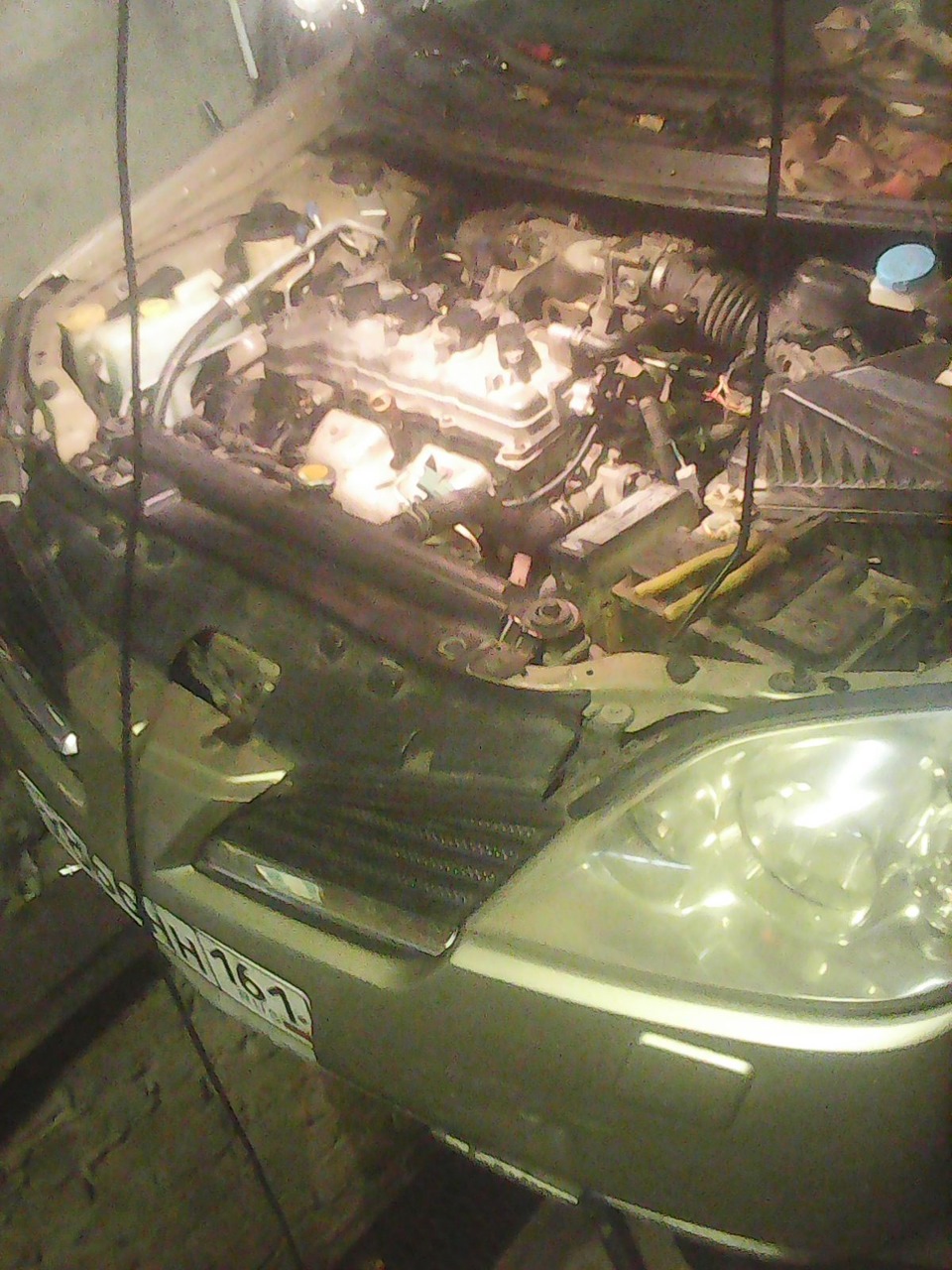 Замена цепи ГРМ альмера+примьера р12 — Nissan Almera II (N16), 1,5 л ...