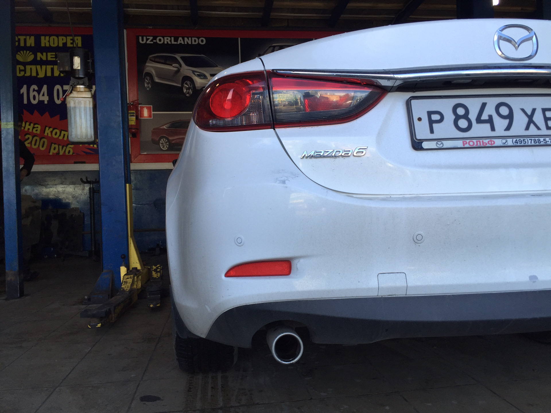 Mazda🤘 1е дело насадка — Mazda 6 (3G) GJ, 2 л, 2013 года | стайлинг ...