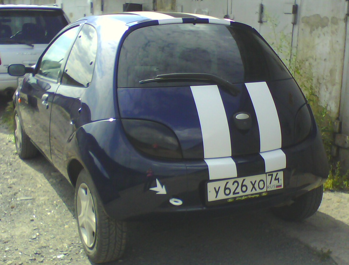 Фарки — Ford Ka (1G), 1,3 л, 2000 года | тюнинг | DRIVE2