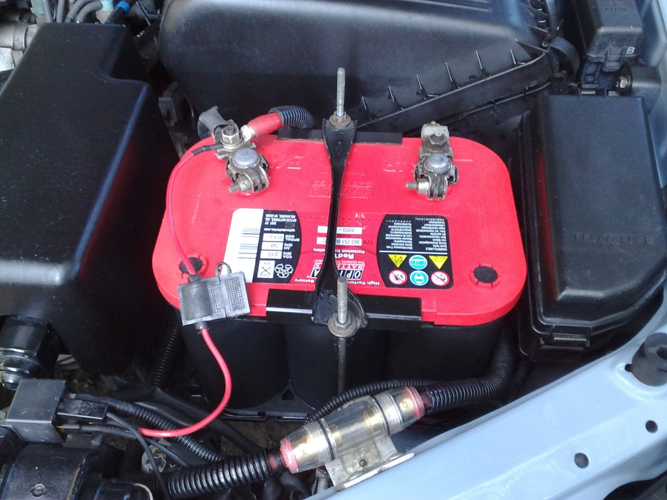 Аккумулятор Optima — Toyota Camry (XV10), 2,2 л, 1994 года | запчасти ...