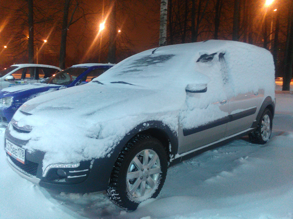 Photo from the logbook Lada Largus Cross