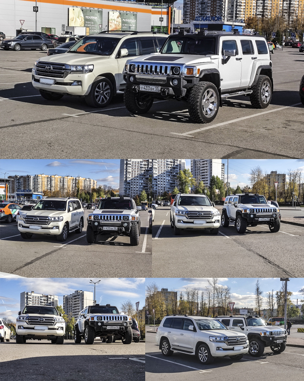 Фото сравнение Hummer H3 с внедорожниками — Hummer H3, 3,5 л, 2005 года |  фотография | DRIVE2