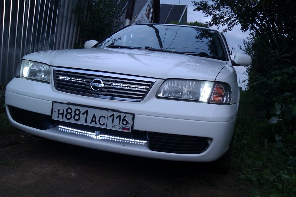 Просто фото моей "Саньки" — Nissan Sunny (B15), 1,3 л, 2003 года ...