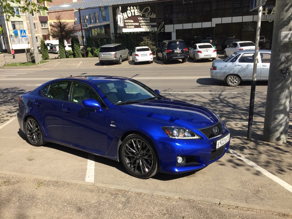 Lexus is f Ultrasonic Blue Metallic