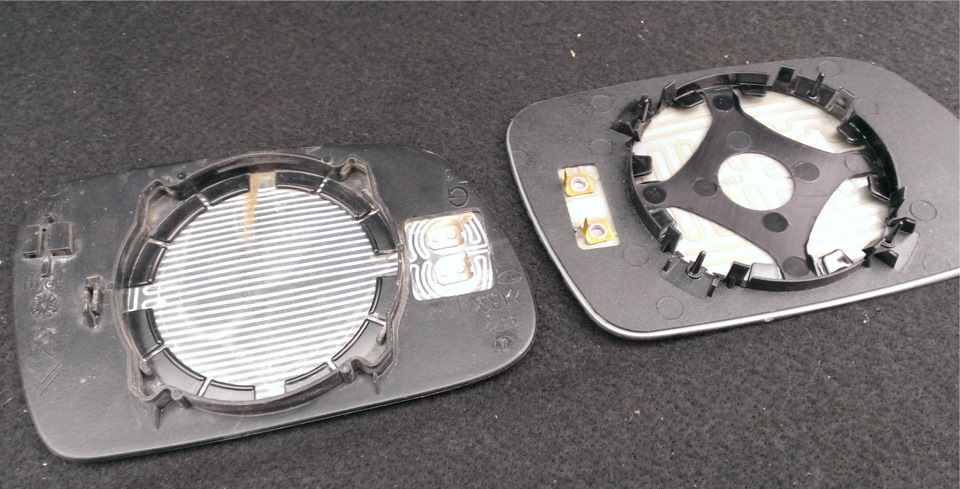 Зеркало боковое левое Peugeot 307 купить в Барнауле б/у (2003 года) - с разборки