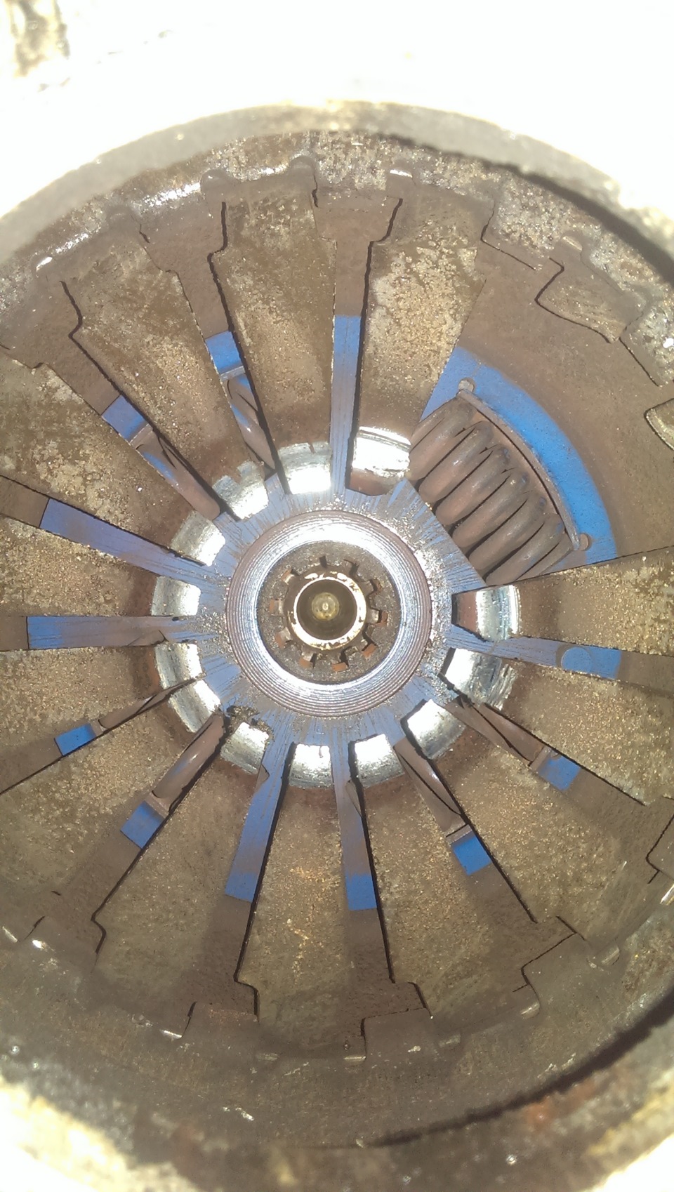 Замена сцепления и съеденный венец маховика — ГАЗ 3110, 2,5 л, 2001 ...