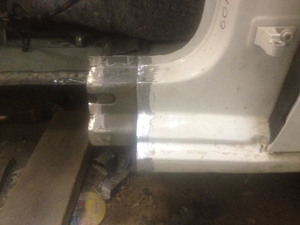 Поло боковой удар(жестянка) — Кузовной ремонт на DRIVE2