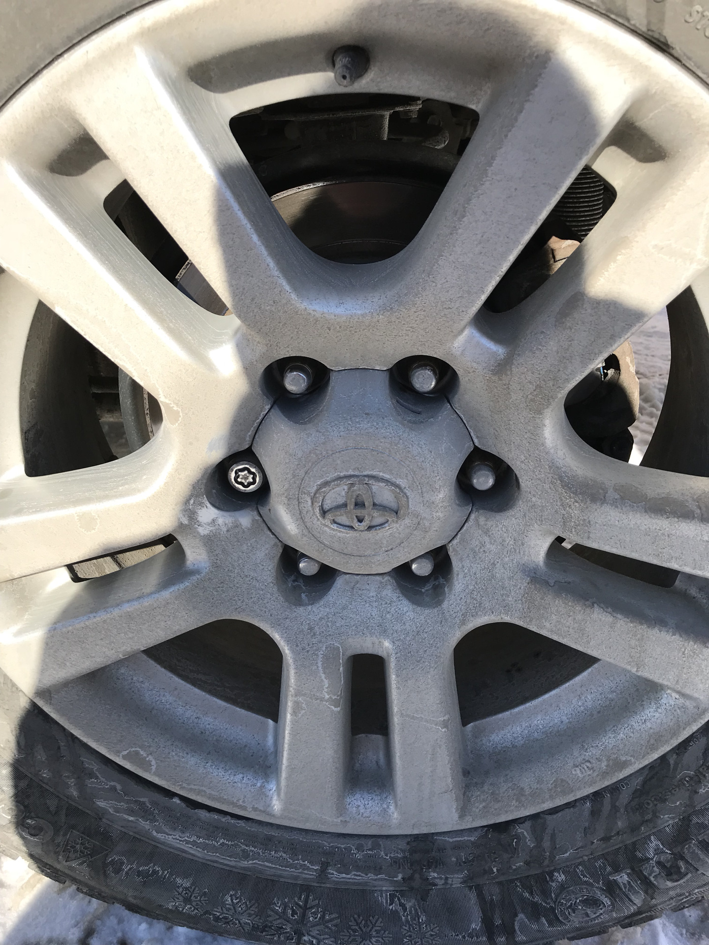 17. Колесные орешки Honda — Toyota Land Cruiser Prado 150-series, 3 л ...