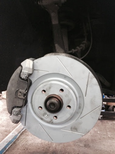 Новые тормоза собраны! — Audi A5 Sportback (1G)