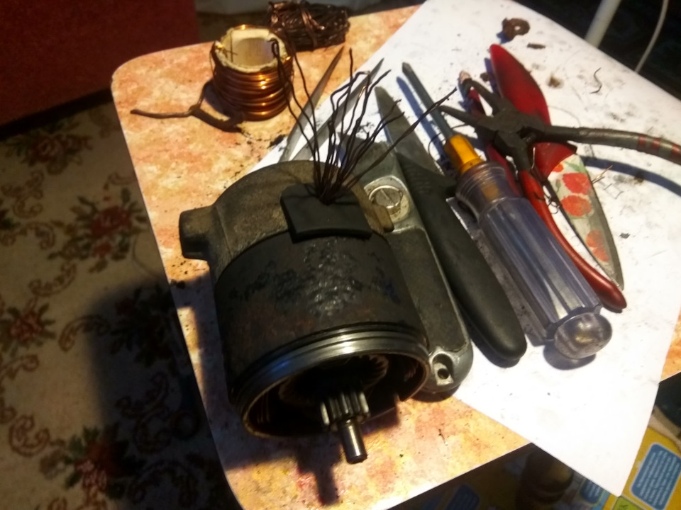 Сгорел стартер или голь на выдумки хитра. — Toyota Corolla (110), 1,5 л ...