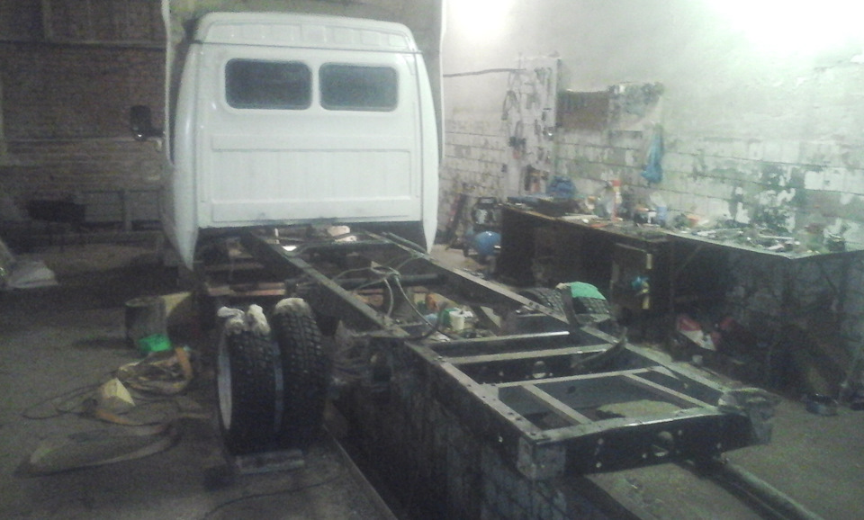 удлинение Газели"фермер"№1 — ГАЗ Газель, 2,4 л, 2000 года | своими ...