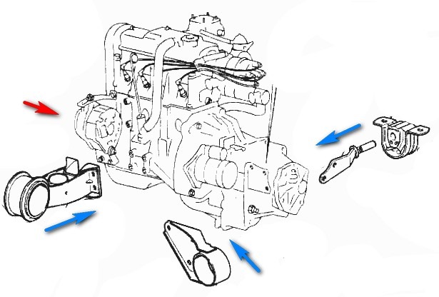 Замена опор (подушек) двигателя на ВАЗ - Ремонт ваз своими руками