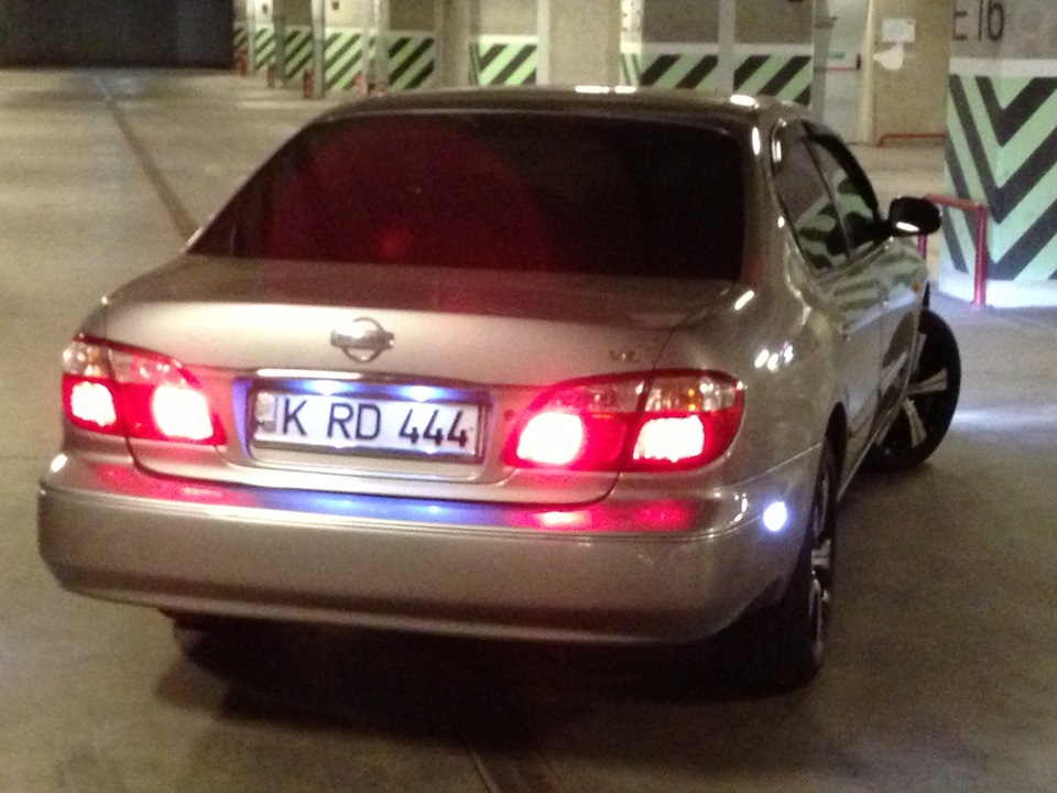 Подключение второй задней противотуманки — Nissan Maxima QX (A33), 2 л ...