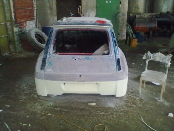 Переделка кузова — Renault 5 (1G), 1,4 л, 1983 года | кузовной ремонт ...