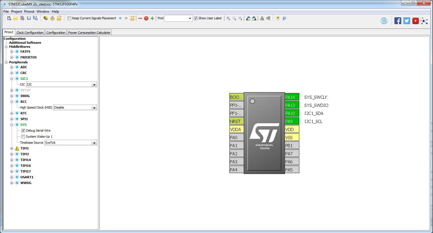 Урок 2. Запускаем OLED на STM32 по I2C (HAL) — Сообщество «Электронные  Поделки» на DRIVE2