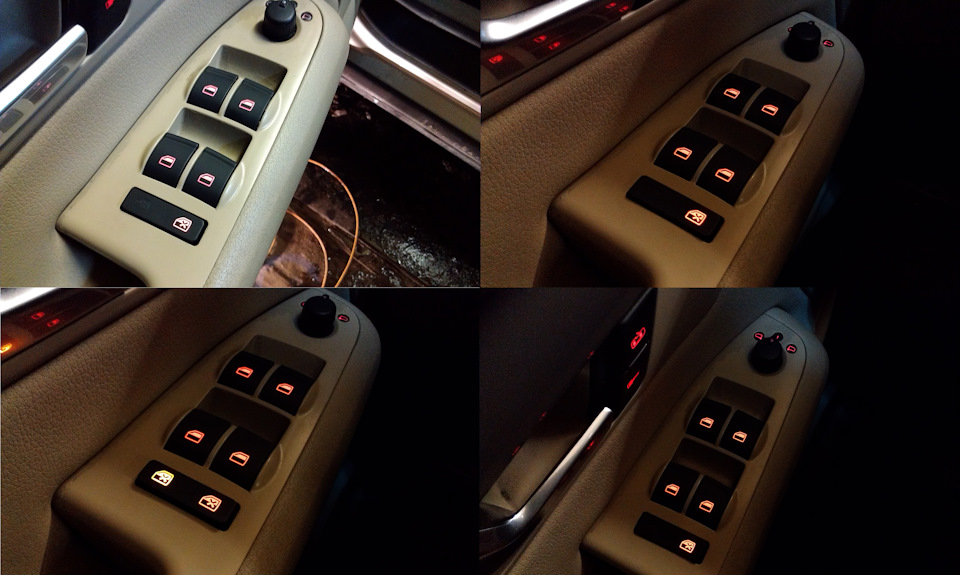 89cdbes 960 ауди а4 б6 кнопки на водительской двери