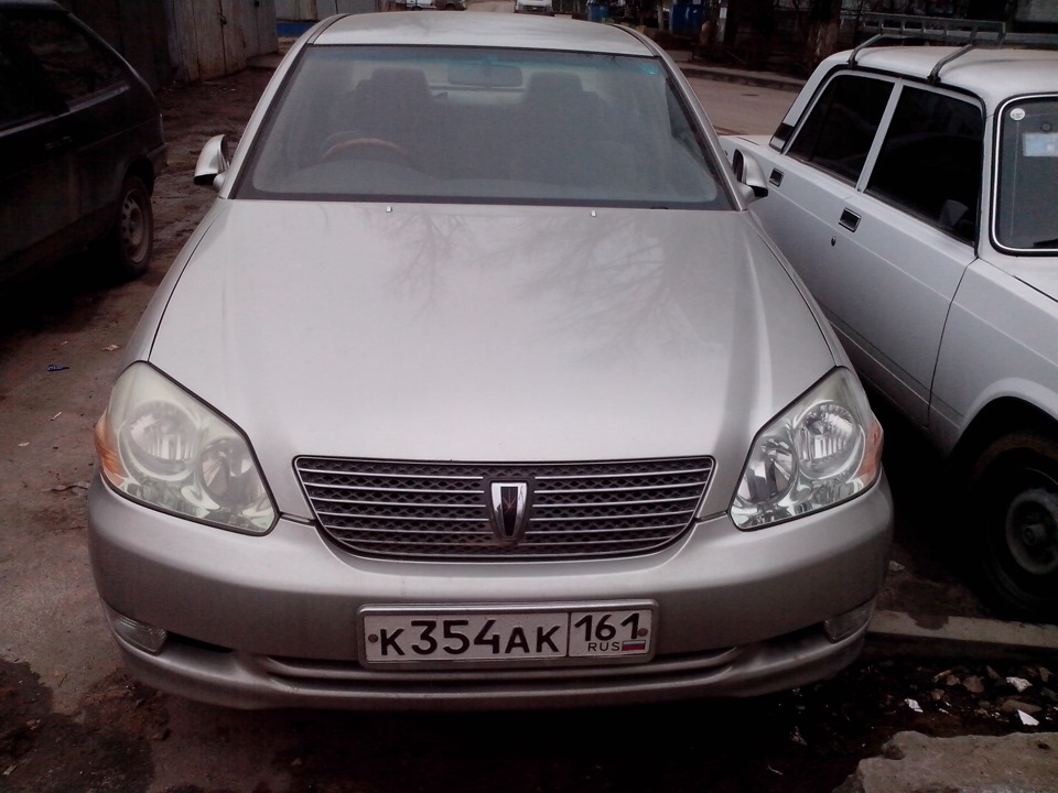 Полировка фар — Toyota Mark II (110), 2,5 л, 2002 года | своими руками ...