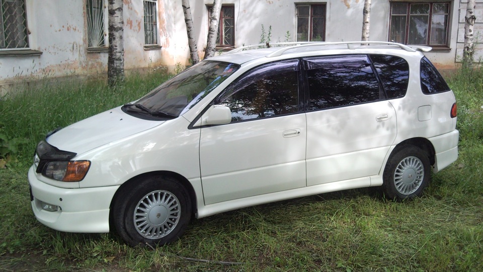 Toyota ipsum 98 года. Тойота Ипсум распил. Урна Тойота Ипсум. Фары Тойота Ипсум sxm10.