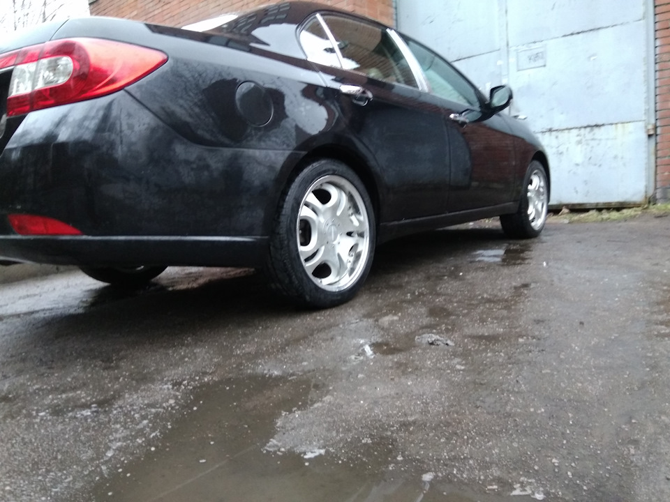 Вот и я переобулся! Заодно установил стойки стабилизатора фирмы " нет ...