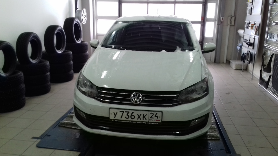 Перепрошивка коробки и доливка масла — Volkswagen Polo Sedan, 1,6 л ...