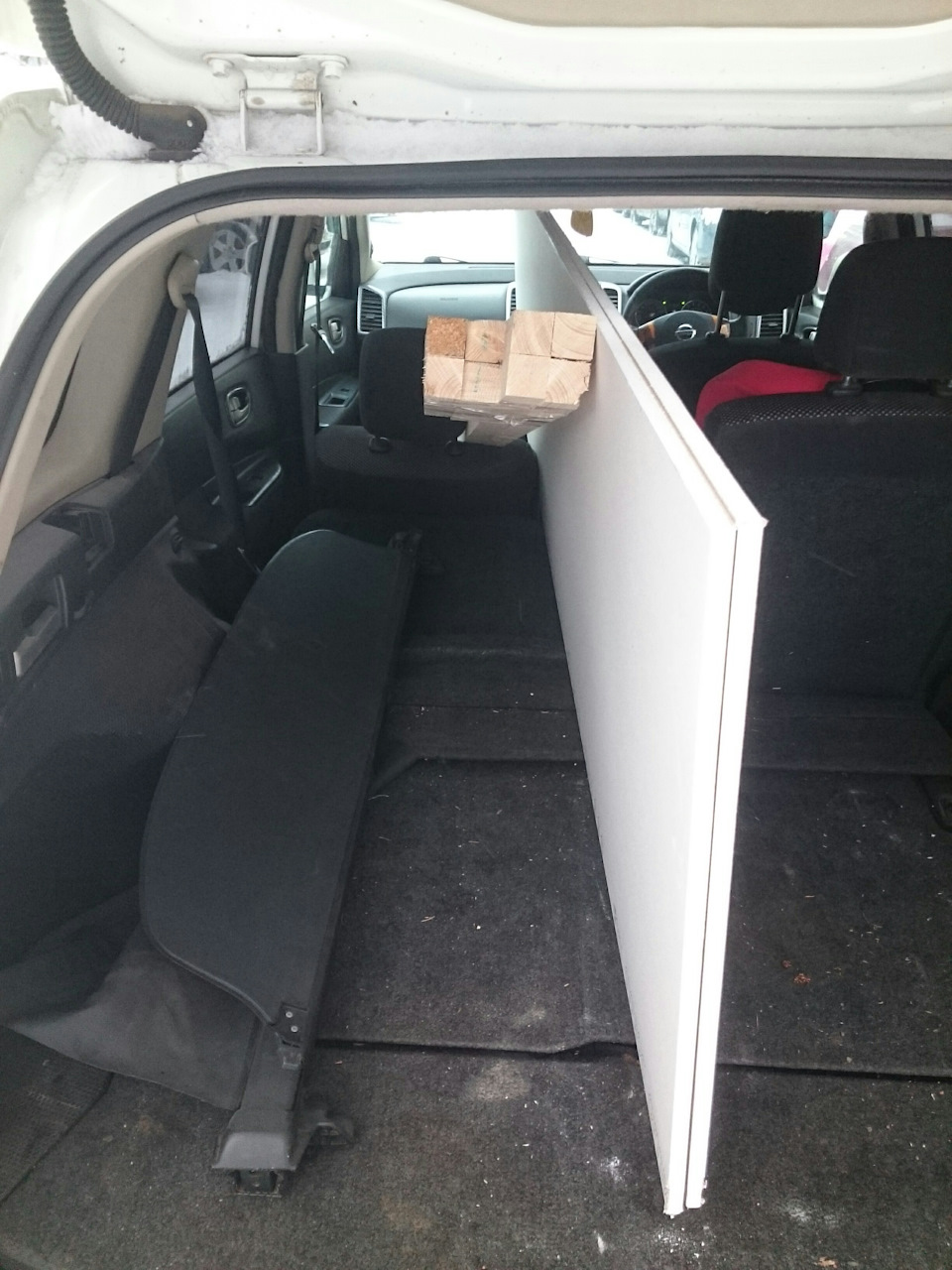 Впихнуть невпихуемое — Nissan Wingroad (Y12), 1,5 л, 2010 года | другое ...