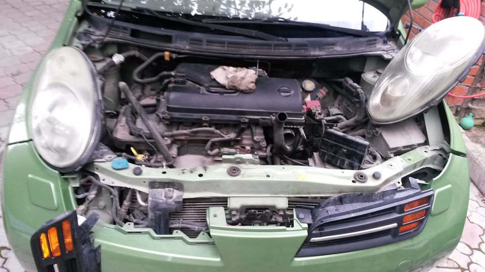 Nissan Micra все прятно..