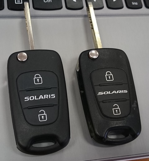 Дистанционный ключ Hyundai для модели Solaris с 2011-2013 г