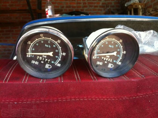 Отдали за халяву спидометр с ваз 2106 мильный)) — ГАЗ 24, 2,5 л, 1979 ...