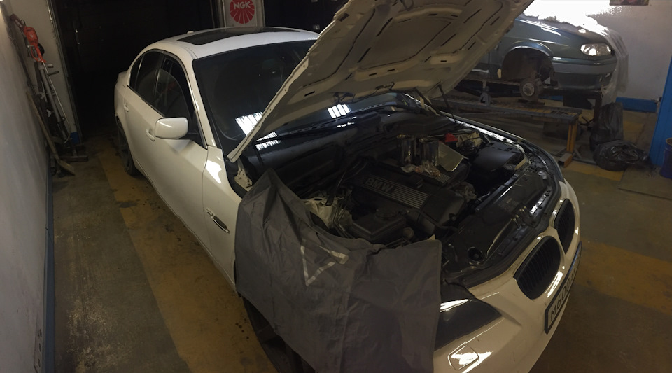 Мои работы: удаление катализаторов е60 — BMW X5 (E53), 3 л, 2004 года ...