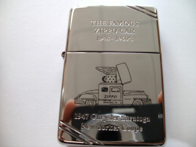 豪華ラッピング無料 ZIPPO 限定品 AD-CAR CHRYSLER SARATOGA ジッポ