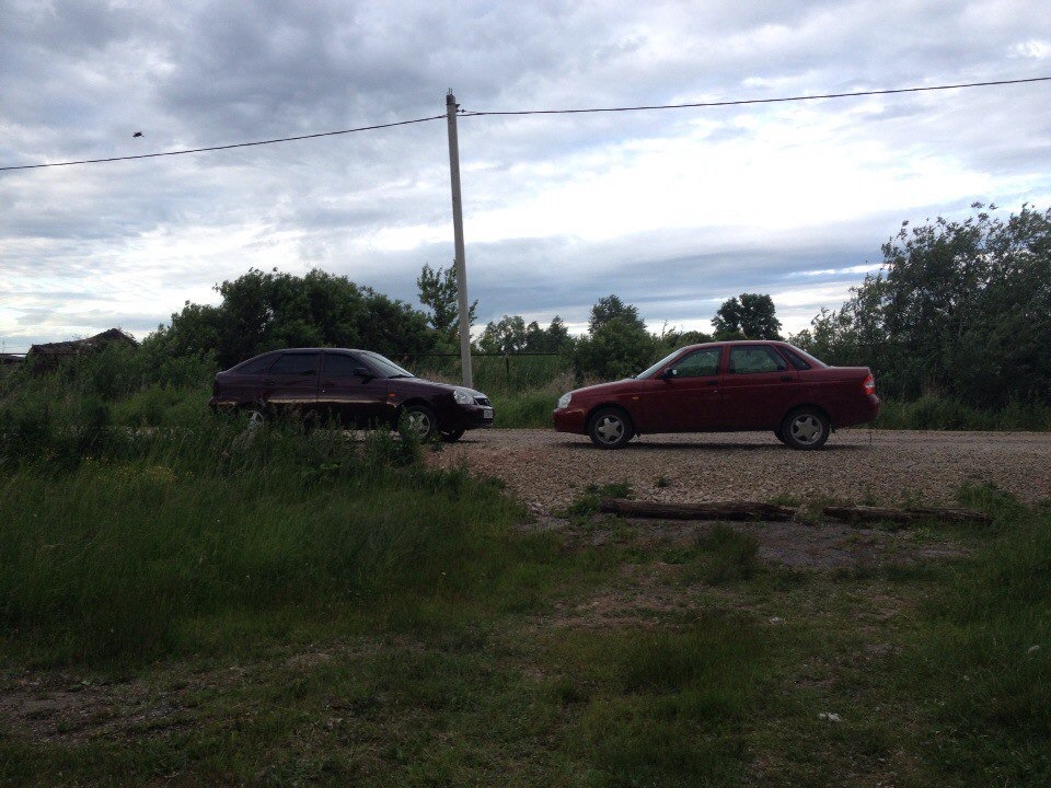 съемка и туманки — Lada Приора хэтчбек, 1,6 л, 2009 года | просто так ...