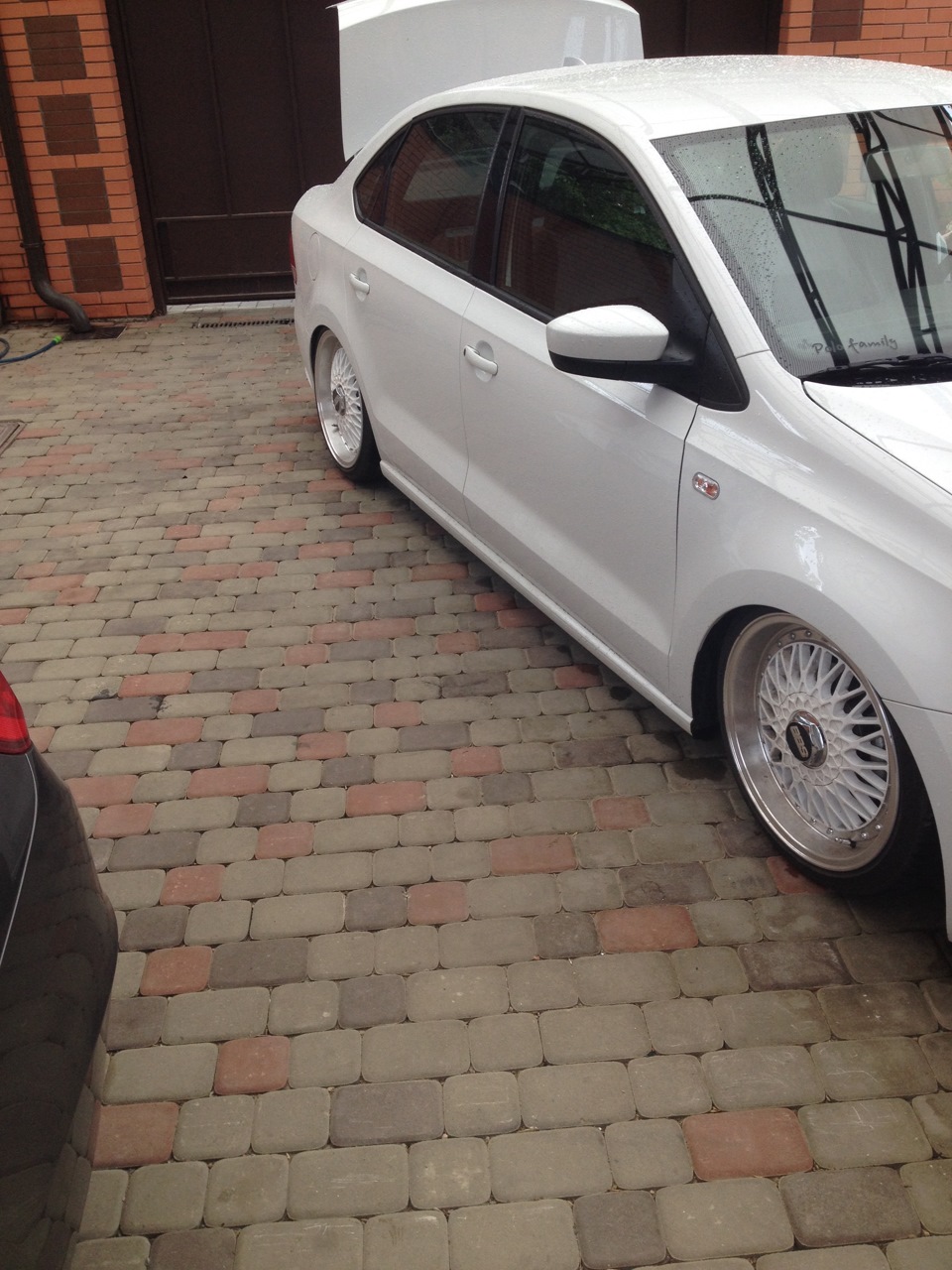 Photo from the logbook Volkswagen Polo Sedan