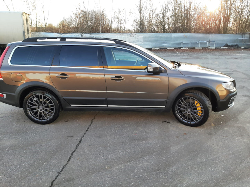 Volvo XC70. Тормоза HPB на переднюю ось — HP-Brakes на DRIVE2