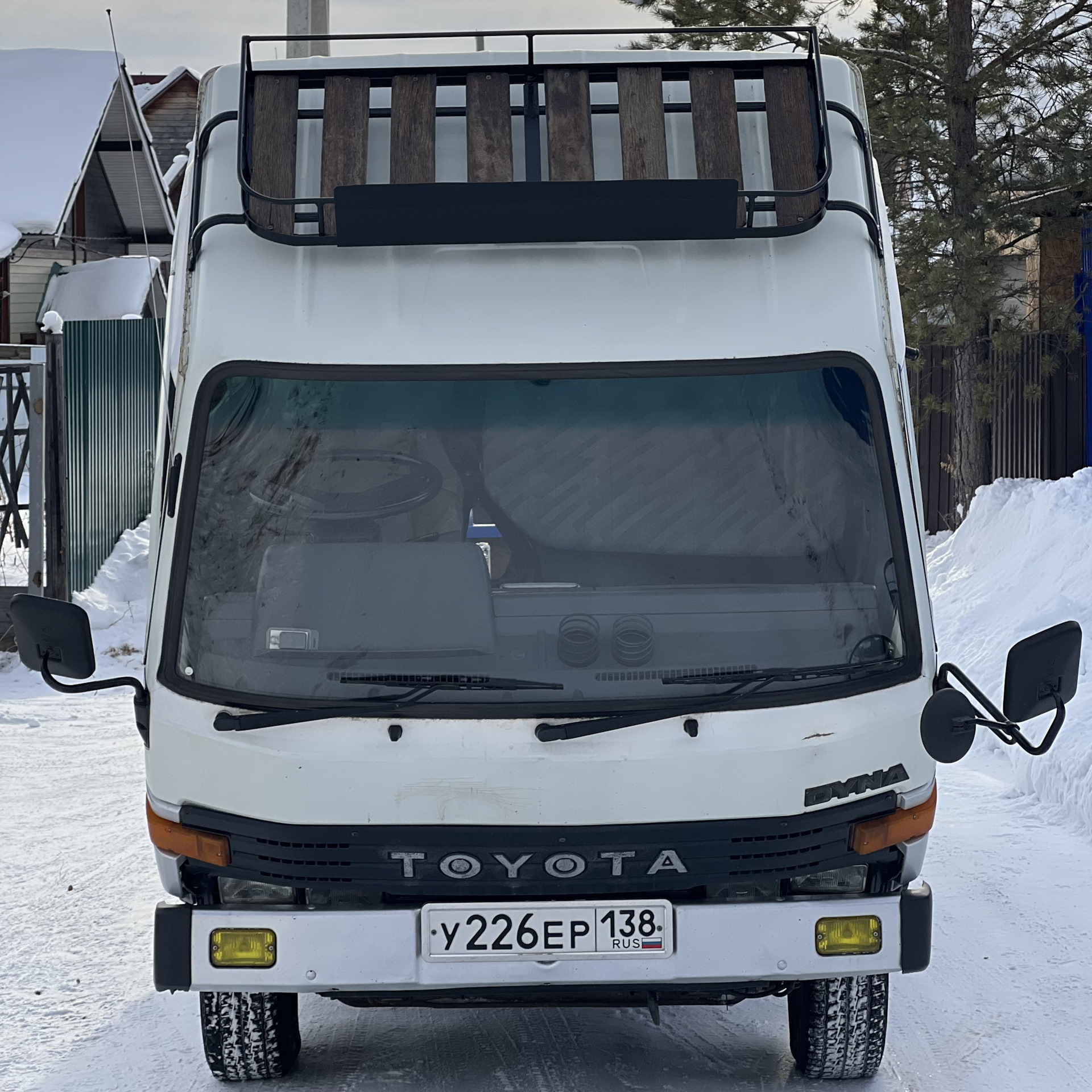 Багажник на кабину — Toyota Dyna, 3,7 л, 1994 года | просто так | DRIVE2