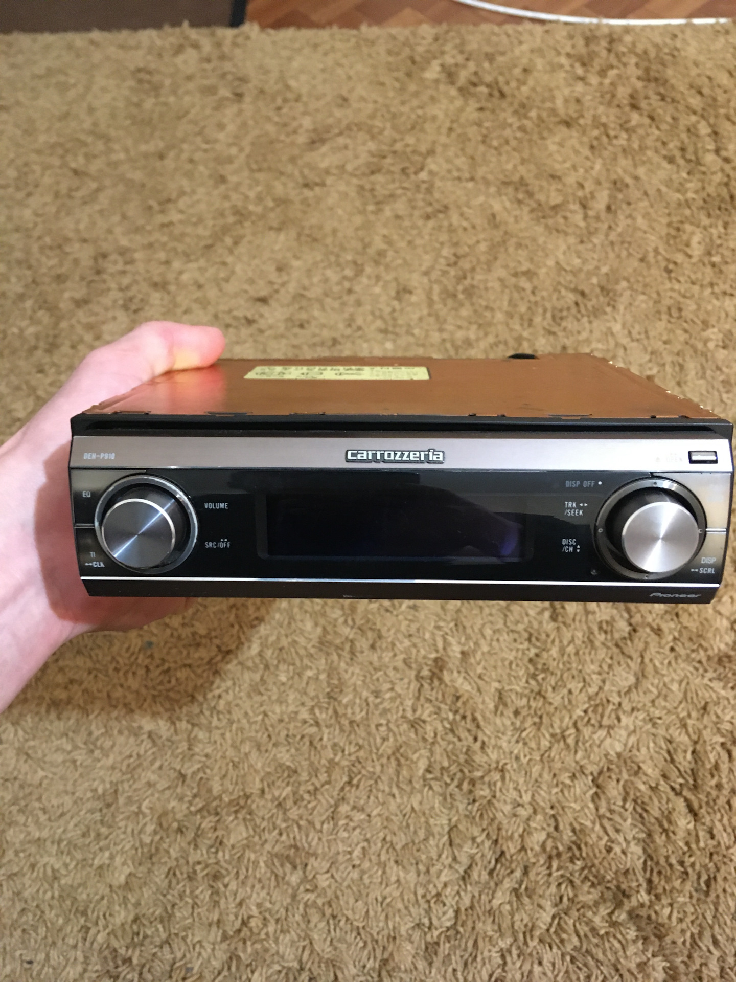 パイオニア carrozzeria DEH-P910[おまけ付き] カーラジオオーディオステレオ、フロント、リアサブ、サブ