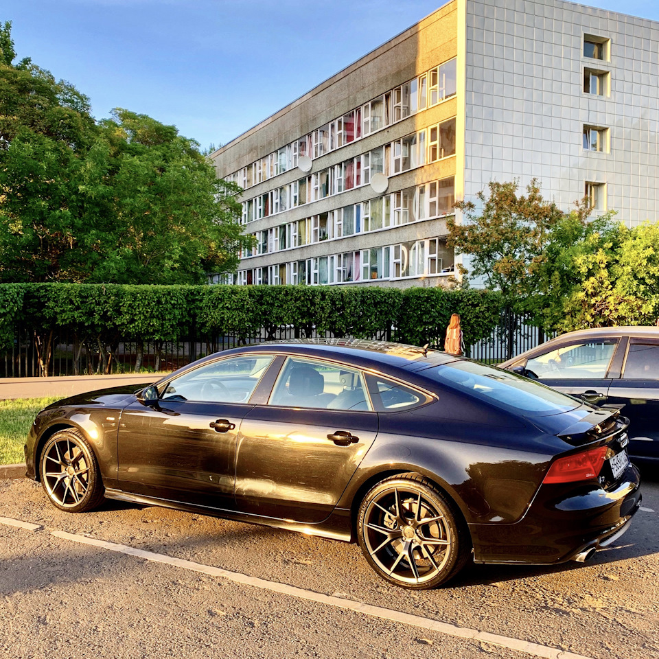 Дискииииии — Audi A7 Sportback (1G), 3 л, 2012 года | колёсные диски ...