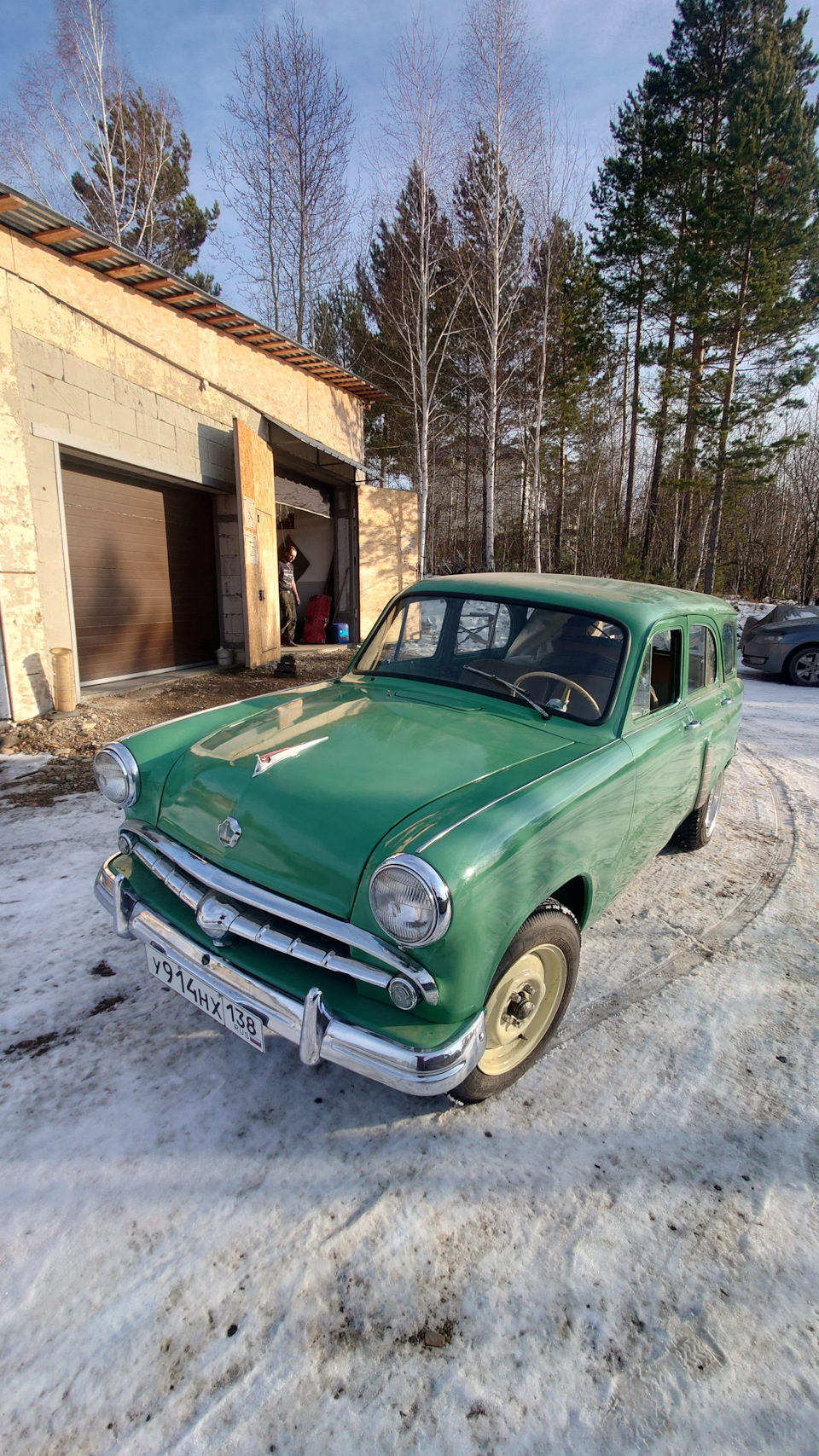 Прошли контрольную милю — Москвич 423, 1,2 л, 1957 года | другое | DRIVE2