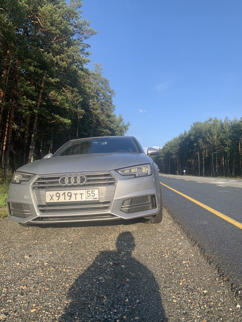 Дорога домой — Audi A4 (B9), 2 л, 2018 года | путешествие | DRIVE2