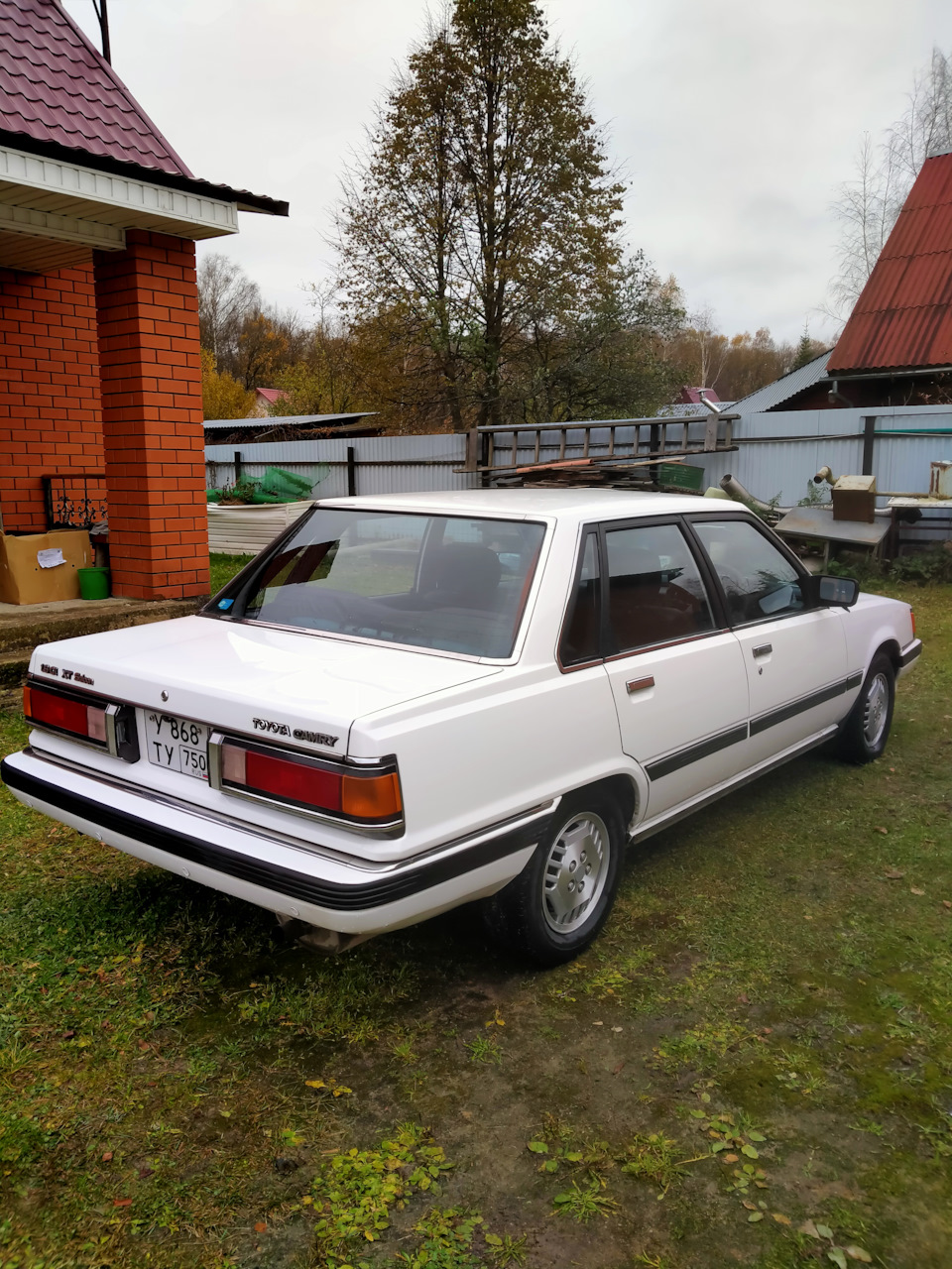 В гараж на отдых до весны… — Toyota Camry (V10), 1,8 л, 1985 года | просто  так | DRIVE2