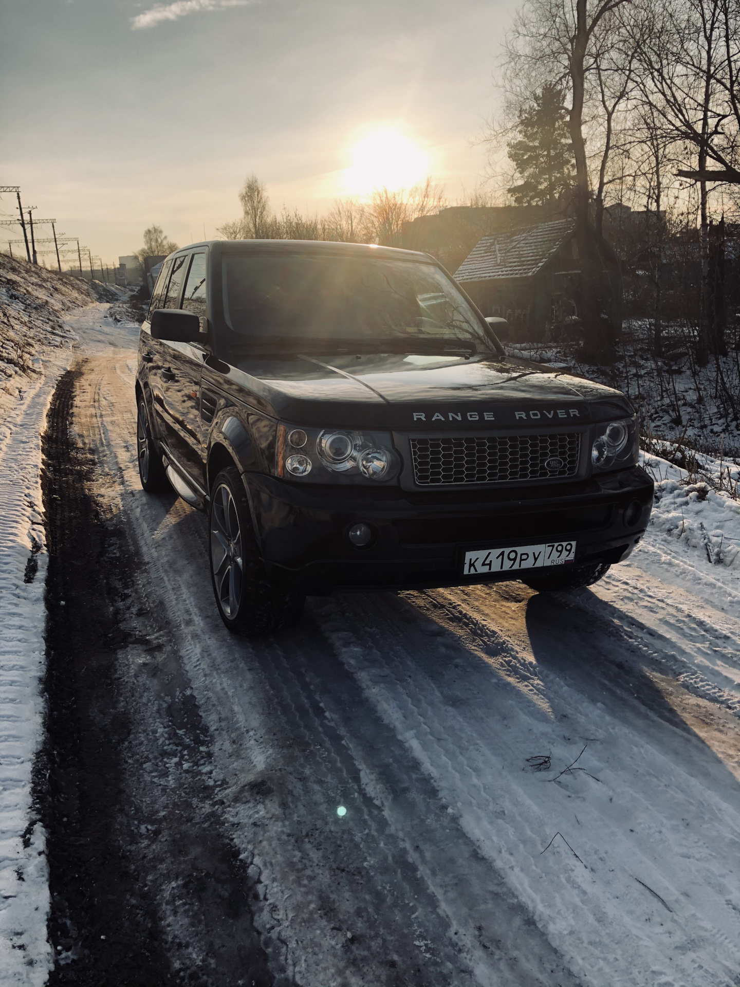 Range Rover Sport зима