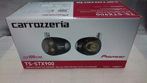 ➀➃. Satellite speaker Pioneer Carrozzeria TS-STX 900 — Toyota 