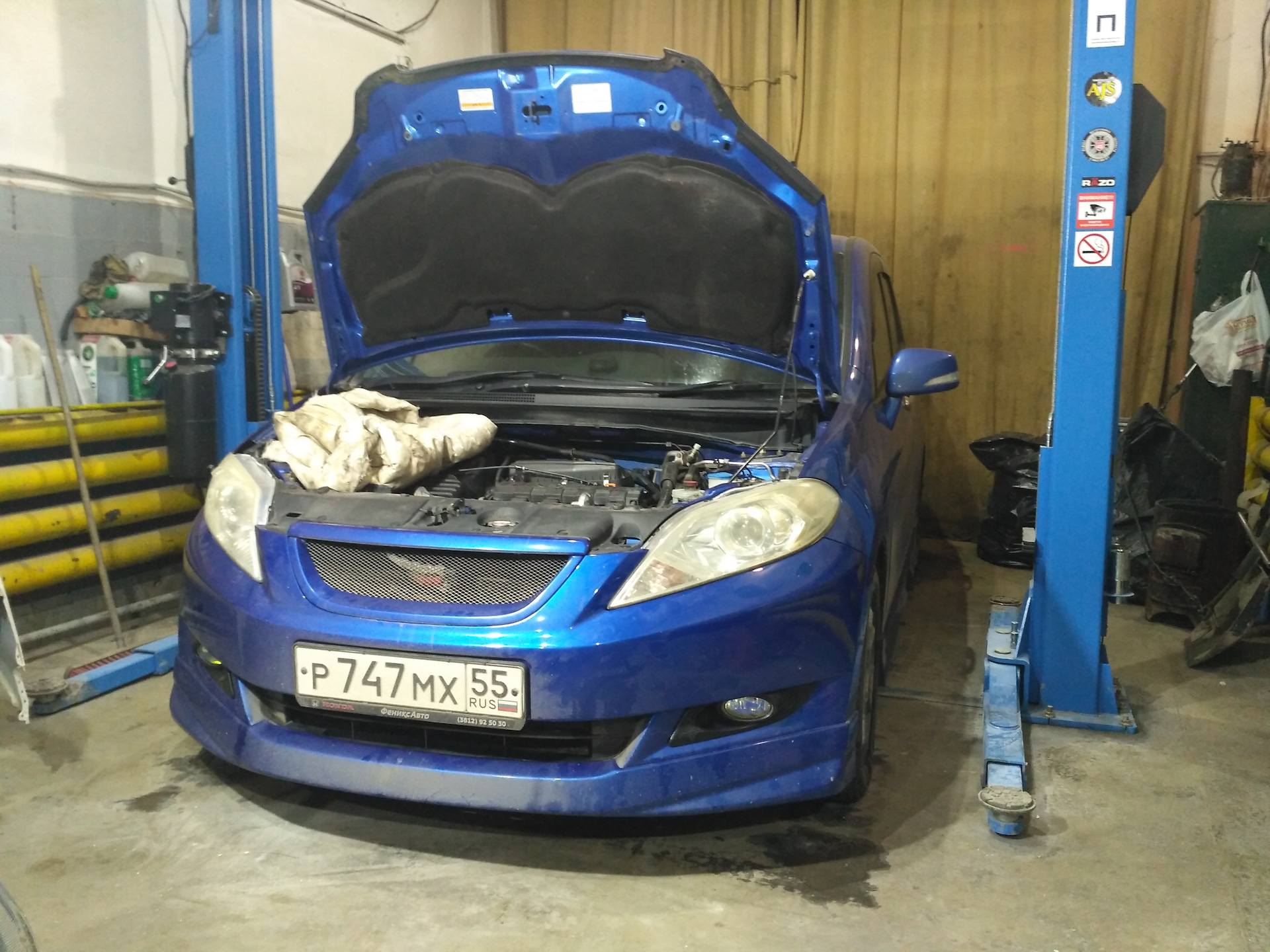 Туманки оригинал. Часть 1. — Honda Edix, 1,7 л, 2004 года | стайлинг ...