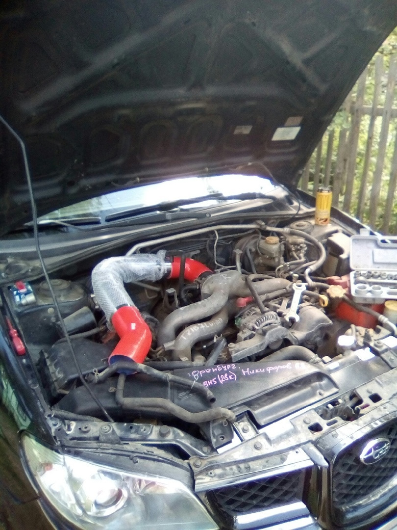 Прямой холодный впуск или как я сток вентиляцию картера устанавливал ...