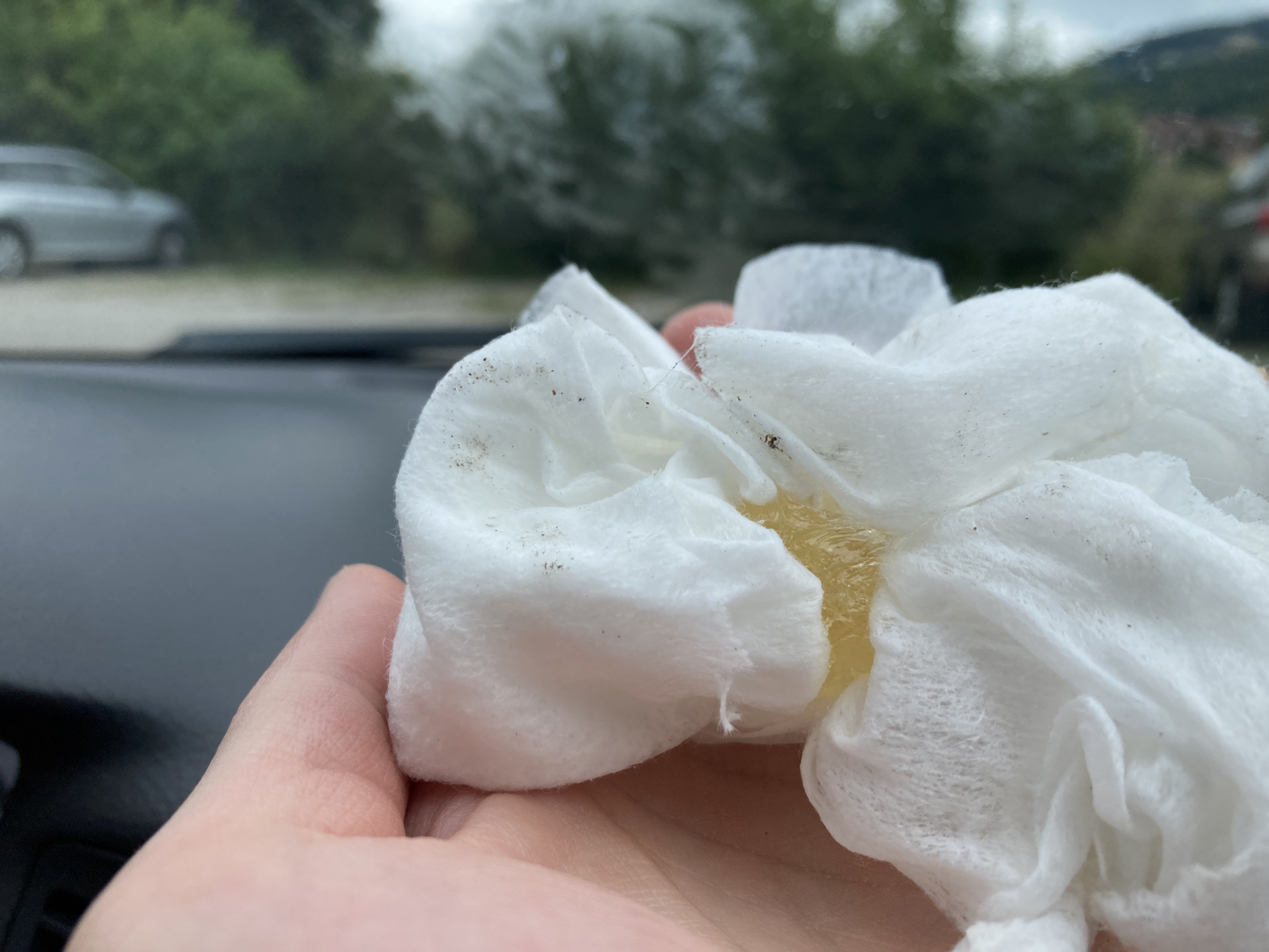 Как очистить лобовое стекло изнутри? — Toyota Corolla (120), 1,6 л ...