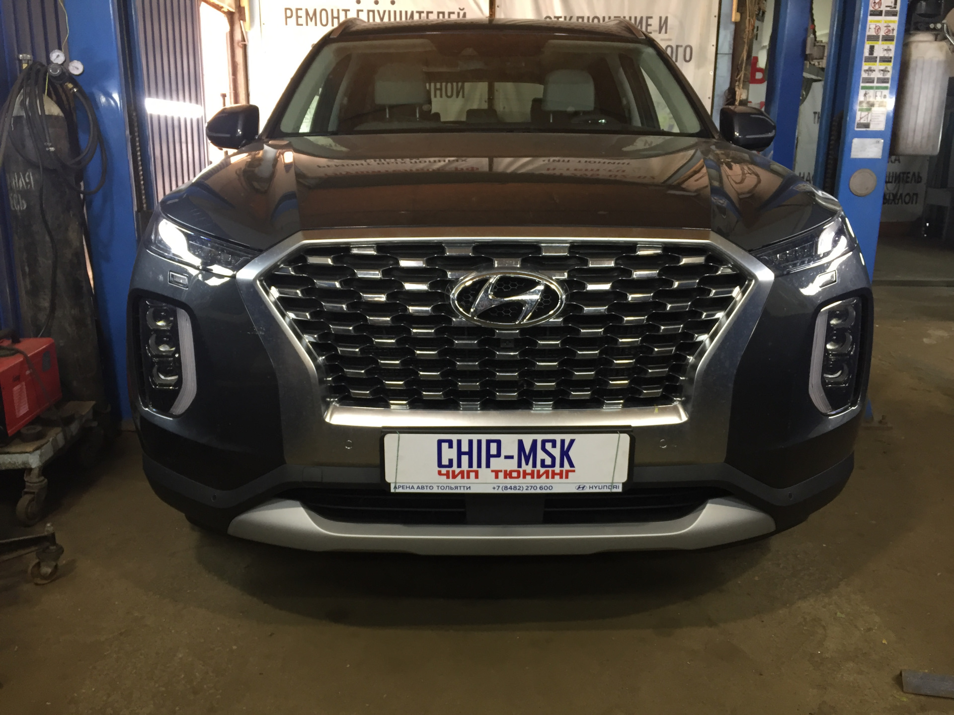 Hyundai PALISADE 2.2 200 л.с. 2021 г.в. Чип тюнинг. — CHIP-MSK на DRIVE2